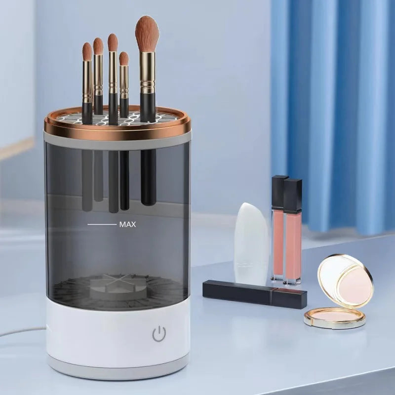 Limpiador y Secador Eléctrico de Brochas de Maquillaje