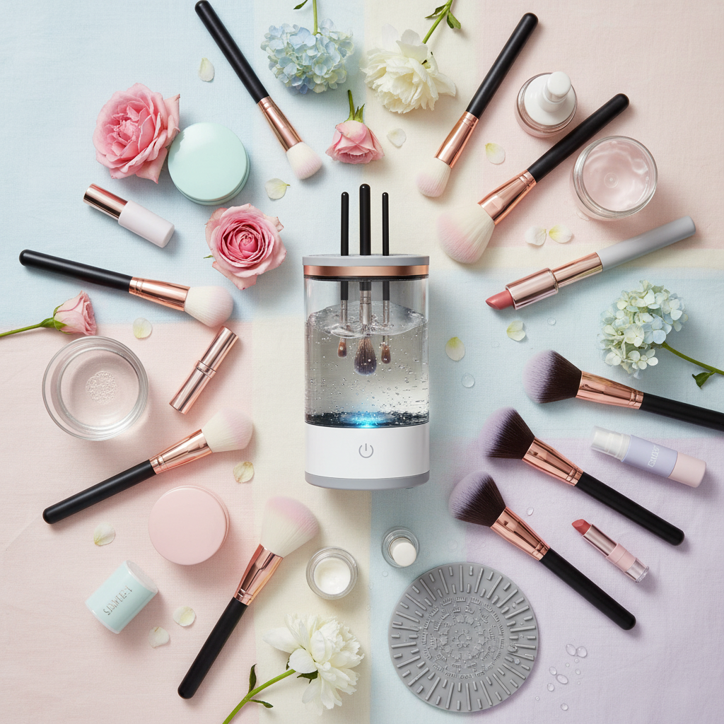 Composición creativa circular